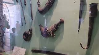 Daggers and swords of Nizams at Salar Jung Museum Hyderabad [upl. by Shane299]