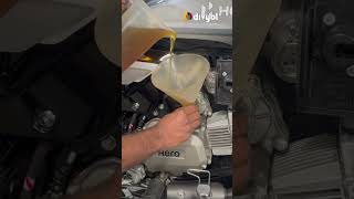 HOU TO CHECK OIL LUBRICATION IN ENGINE SO EASY WAY  rajveer44 [upl. by Morlee646]