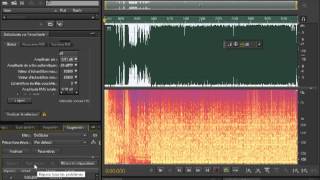 Saturation du son traitement avec Audition CS6 [upl. by Pickar]