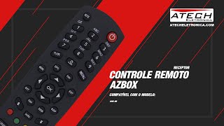 Controle Remoto Receptor Azbox Like HD 780379 [upl. by Eicnahc]