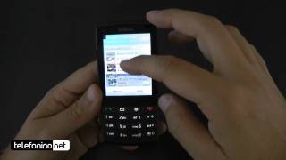 Nokia X302 videoreview da Telefoninonet [upl. by Hourigan]