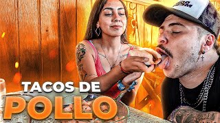 HICIMOS los mejores TACOS de pollo del país [upl. by Adamski]