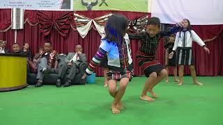 Chheih lam  Dintluanga leh a thiante Mizo traditional dance [upl. by Karel]