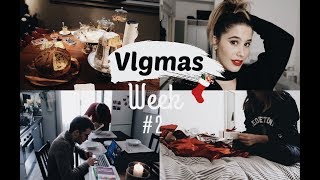 Primi Regali Eventi Natalizi e Esami  Weekly Vlogmas 2 AliLuvi [upl. by Aidyn]