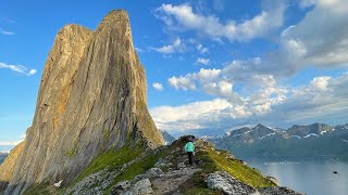 Bengali family hiking Segla Mountain  Norway [upl. by An793]