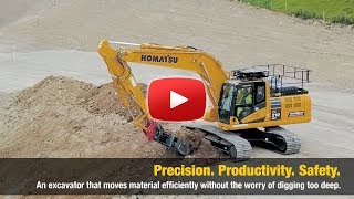 Komatsu PC210LCi11  Intelligent Machine Control Walk Around [upl. by Larcher]