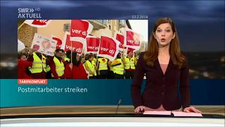 TV Doku Warnstreik bei Deutsche Post DHL  Kundgebung in Kaiserslautern [upl. by Lanoil]