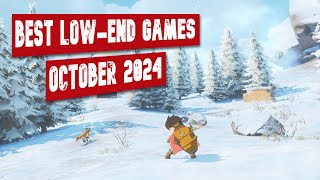 21 Best New LowEnd Games of October 2024 [upl. by Eciralc]