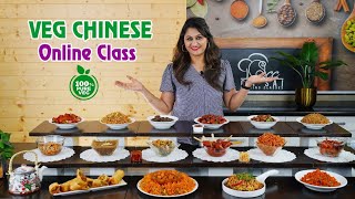 Veg Chinese Online Class ☎️ 91 8551 8551 07 91 8551 8551 04 By Om Sai Cooking Class [upl. by Cai886]