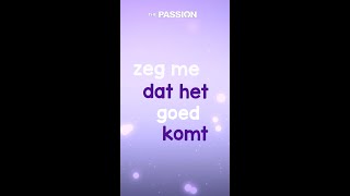 Muziekpreview Noortje Herlaar  Als het avond is  The Passion 2022 shorts [upl. by Nilyahs]