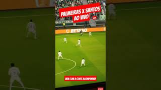 PALMEIRAS 2 X 0 SANTOS  MELHORES MOMENTOS  VENHA CONFERIR COM A GENTE  PES 2021 [upl. by Casie]