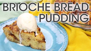 How To Make Brioche Bread Pudding With Milk Chocolate Easy Bread Pudding Recipe  How To Cuisine [upl. by Eniroc]