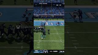 Malik Willis throw out wide to Chig Okonkwo for his 4th touchdown of the game titans madden nfl [upl. by Nura]