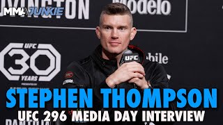 Stephen Thompson Doesnt See Shavkat Rakhmonov Having Issues Making Weight  UFC 296 [upl. by Susanne]