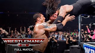 FULL MATCH  Batista vs The Undertaker – World Heavyweight Title Match WrestleMania 23 [upl. by Ahsiuqat]