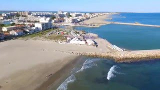 CARNON PLAGE VU DU CIEL [upl. by Aratehs810]