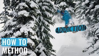 How To Method On A Snowboard [upl. by Halas]