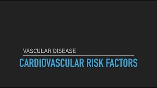 Cardiovascular Risk Factors [upl. by Ahsikrats9]