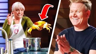 Top 10 Gordon Ramsay MasterChef Season 9 Moments [upl. by Ahsitnauq]