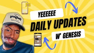 Daily Updates With Genesis [upl. by Leivad854]