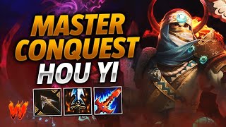 HOU YI LA TIER 5 MAS INFRAVALORADA  Warchi  Smite Master Conquest [upl. by Anniram136]