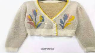 england fine knitwear manufacturercardigans Custom crafted [upl. by Atinwahs330]