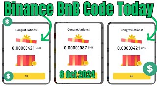 Binance red packet code  red packet code in binance today bnb  bnb crypto box code today claim [upl. by Outhe312]