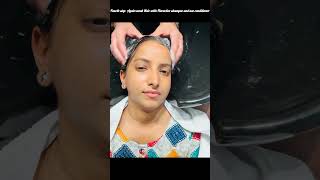 Stepwise nanoplasty hair treatment 😍trending  Nanoplasty haircare hairtransformation [upl. by Ilarin]