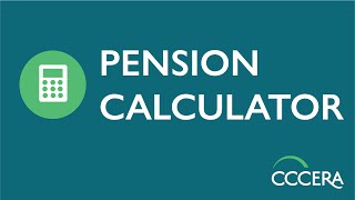 How to Use the Pension Calculator [upl. by Fortuna]