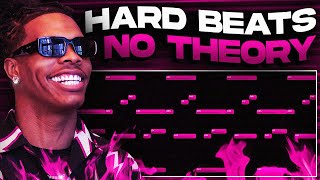 How To Make HARD BEATS With NO MUSIC THEORY  FL Studio Tutorial [upl. by Adriana]