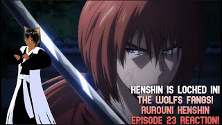 KENSHIN IS LOCKED IN THE WOLFS FANGS RUROUNI KENSHIN EPISODE 23 REACTION rurounikenshin anime [upl. by Bayard]