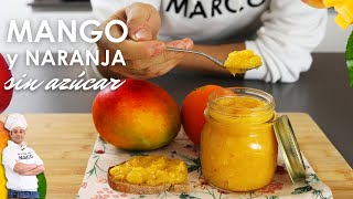 Mermelada de mango y naranja sin azúcar 🥭🍊 [upl. by Aronid]