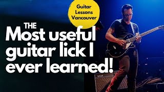 The most useful guitar lick I ever learned [upl. by Willner]