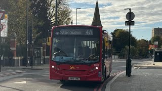 FRV 470 Colliers Wood  Sutton Station [upl. by Aihseken]