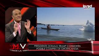 Presidente Donald Trump considera posible compra de Groelandia [upl. by Laekcim807]