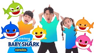 🌈 Colorido Tiburón Bebé  Clase de Juego de Hoi  Cuentos Infantiles  Baby Shark en español [upl. by Nariko]