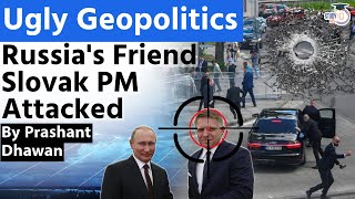 Viral Video of Slovakia PM Attack shocks the World  Russias Friend Attacked in Europe [upl. by Korwin205]