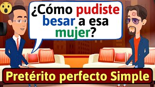 APRENDE ESPAÑOL Pretérito perfecto simple  Conversaciones para aprender español  LEARN SPANISH [upl. by Laspisa401]