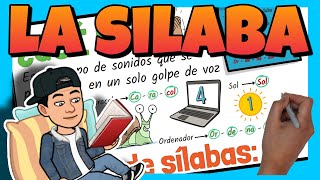 📚 La SÍLABA y sus CLASES sílabas tónicas y sílabas átonas [upl. by Gemini709]