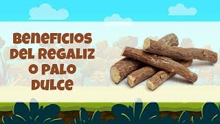 Beneficios Del Regaliz O Palo Dulce [upl. by Nedyarb364]