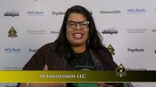 AI Innovision LLC wins in the 2024 Stevie® Awards for Women in Business [upl. by Liamsi]