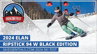 2024 Elan Ripstick 94 W Black Edition  SkiEssentialscom Ski Test [upl. by Sianna]