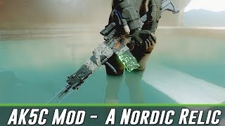 Fallout 4  AK5C  A EPIC NORDIC RELIC  Ak5C Quest XBOX ONE amp PC MOD [upl. by Ettevy]