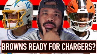 CAN THE BROWNS BEAT THE CHARGERS [upl. by Navonoj]