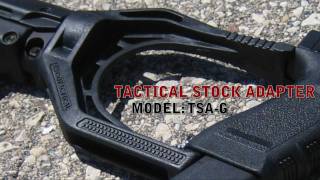 Tactical Stock Adapter for the Glock [upl. by Guillemette]