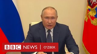 Путин Газга рублда тўланг бўлмаса узаман  Россия Украина уруш BBC News Ozbek [upl. by Nick86]