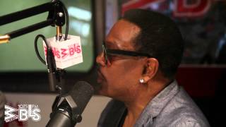 Charlie Wilson stops by quotQuakes Housequot with Earthquake and Déjà Vu at the WBLS 1075 studios [upl. by Ielak]