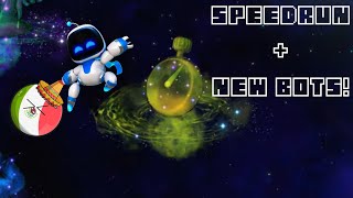 Astro Bot Stellar Speedway All Speedrun DLC Levels And New Bots [upl. by Brant]