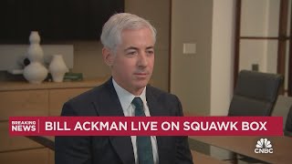 Watch CNBCs full interview with Bill Ackman on fighting antisemitism the 2024 election and more [upl. by Leamaj]