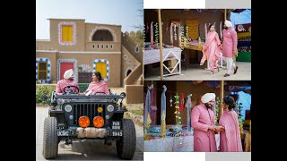 JOGA SINGH WEDS TANVIR KAUR CINEMATIC [upl. by Hosea]